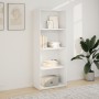 Estantería de madera de ingeniería blanca 60x30x152 cm de , Librerías y estanterías - Ref: Foro24-857908, Precio: 67,71 €, De...