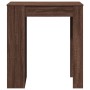 Mesa alta bar con estantes marrón roble 95x47x103,5 cm de , Mesas de cocina y de comedor - Ref: Foro24-854388, Precio: 86,03 ...