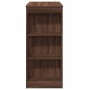 Mesa alta bar con estantes marrón roble 95x47x103,5 cm de , Mesas de cocina y de comedor - Ref: Foro24-854388, Precio: 86,03 ...