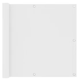 Toldo para balcón tela oxford blanco 90x500 cm de vidaXL, Sombrillas - Ref: Foro24-134894, Precio: 24,82 €, Descuento: %