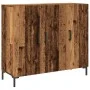 Aparador de madera de ingeniería envejecido 90x34x80 cm de , Aparadores - Ref: Foro24-857314, Precio: 91,94 €, Descuento: %