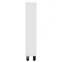 Carrito de almacenaje estrecho madera blanco 48x13x68 cm de , Librerías y estanterías - Ref: Foro24-855223, Precio: 51,44 €, ...