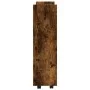 Narrow storage cart 3 levels smoked oak wood by , Kitchen and dining carts - Ref: Foro24-855254, Price: 48,18 €, Discount: %