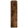Narrow storage cart 4 levels smoked oak wood by , Kitchen and dining carts - Ref: Foro24-855263, Price: 57,72 €, Discount: %