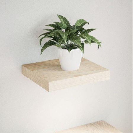Estante flotante madera de ingeniería gris 23x23,5x4 cm de , Estantes y estanterías - Ref: Foro24-4010679, Precio: 17,79 €, D...