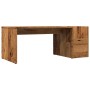 Mesa de centro madera ingeniería envejecida 90x45x35 cm de , Mesas de centro - Ref: Foro24-856056, Precio: 45,85 €, Descuento: %