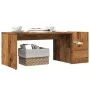Aged engineered wood coffee table 90x45x35 cm by , Coffee table - Ref: Foro24-856056, Price: 45,12 €, Discount: %