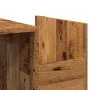Aged engineered wood coffee table 90x45x35 cm by , Coffee table - Ref: Foro24-856056, Price: 45,12 €, Discount: %