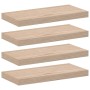 Estantes flotantes 4 uds madera de ingeniería 50x23,5x4 cm de , Estantes y estanterías - Ref: Foro24-4010687, Precio: 57,43 €...