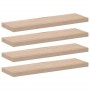 Estantes flotantes 4 uds madera de ingeniería 80x23,5x4 cm de , Estantes y estanterías - Ref: Foro24-4010693, Precio: 65,09 €...