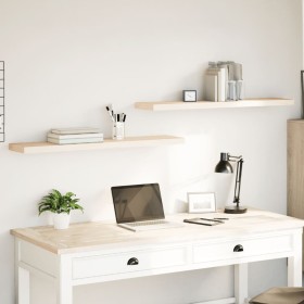 Estantes flotantes 2 uds madera de ingeniería 60x23,5x4 cm de , Estantes y estanterías - Ref: Foro24-4010698, Precio: 57,96 €...