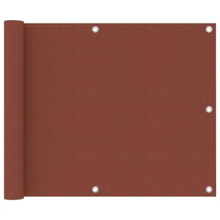 Toldo para balcón de tela oxford terracota 75x500 cm de vidaXL, Sombrillas - Ref: Foro24-134974, Precio: 18,21 €, Descuento: %