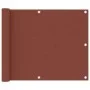 Toldo para balcón de tela oxford terracota 75x500 cm de vidaXL, Sombrillas - Ref: Foro24-134974, Precio: 18,21 €, Descuento: %