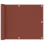 Toldo para balcón de tela oxford terracota 75x500 cm de vidaXL, Sombrillas - Ref: Foro24-134974, Precio: 18,46 €, Descuento: %