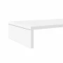 Soporte de pantalla madera ingeniería blanco 100x27x10 cm de , Bases y elevadores para ordenadores - Ref: Foro24-854652, Prec...