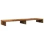 Soporte de pantalla madera ingeniería envejecida 100x27x10 cm de , Bases y elevadores para ordenadores - Ref: Foro24-854659, ...