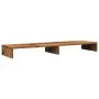 Soporte de pantalla madera ingeniería envejecida 100x27x10 cm de , Bases y elevadores para ordenadores - Ref: Foro24-854659, ...