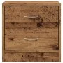 Mesitas de noche 2 uds madera ingeniería envejecida 40x30x40 cm de , Mesitas de noche - Ref: Foro24-855925, Precio: 65,55 €, ...
