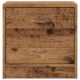 Mesitas de noche 2 uds madera ingeniería envejecida 40x30x40 cm de , Mesitas de noche - Ref: Foro24-855925, Precio: 66,57 €, ...