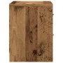 Mesitas de noche 2 uds madera ingeniería envejecida 40x30x40 cm de , Mesitas de noche - Ref: Foro24-855925, Precio: 65,55 €, ...