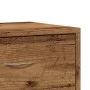 Mesitas de noche 2 uds madera ingeniería envejecida 40x30x40 cm de , Mesitas de noche - Ref: Foro24-855925, Precio: 65,55 €, ...