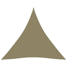 Toldo de vela triangular tela Oxford beige 3x3x3 m de vidaXL, Sombrillas - Ref: Foro24-135170, Precio: 25,89 €, Descuento: %
