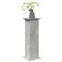 Pedestal expositor con almacenaje gris hormigón 31x30x90 cm de , Soportes para macetas - Ref: Foro24-854610, Precio: 65,22 €,...