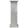 Pedestal expositor con almacenaje gris hormigón 31x30x90 cm de , Soportes para macetas - Ref: Foro24-854610, Precio: 65,22 €,...