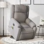 Sillón reclinable de masaje elevable tela gris taupé de , Sillones - Ref: Foro24-3205222, Precio: 352,16 €, Descuento: %