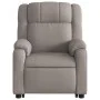 Sillón reclinable de masaje elevable tela gris taupé de , Sillones - Ref: Foro24-3205222, Precio: 352,16 €, Descuento: %