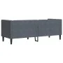 Sofá Chesterfield 3 plazas con cojines terciopelo gris oscuro de , Sofás - Ref: Foro24-372694, Precio: 332,06 €, Descuento: %