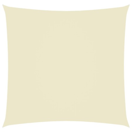 Toldo de vela cuadrado tela Oxford color crema 7x7 m de vidaXL, Sombrillas - Ref: Foro24-135198, Precio: 133,71 €, Descuento: %