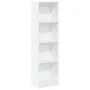 Estantería de madera de ingeniería blanca 40x24x143 cm de , Librerías y estanterías - Ref: Foro24-857783, Precio: 43,43 €, De...