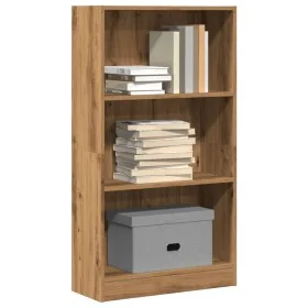 Estantería de madera de ingeniería roble artesano 60x24x109 cm de , Librerías y estanterías - Ref: Foro24-857811, Precio: 51,...