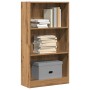 Estantería de madera de ingeniería roble artesano 60x24x109 cm de , Librerías y estanterías - Ref: Foro24-857811, Precio: 41,...