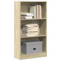 Estantería de madera de ingeniería roble Sonoma 60x24x109 cm de , Librerías y estanterías - Ref: Foro24-857805, Precio: 42,05...