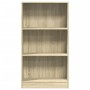 Estantería de madera de ingeniería roble Sonoma 60x24x109 cm de , Librerías y estanterías - Ref: Foro24-857805, Precio: 42,05...