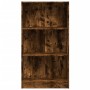 Estantería madera de ingeniería roble ahumado 60x24x109 cm de , Librerías y estanterías - Ref: Foro24-857807, Precio: 41,88 €...