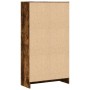 Estantería madera de ingeniería roble ahumado 60x24x109 cm de , Librerías y estanterías - Ref: Foro24-857807, Precio: 41,88 €...