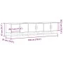 Mueble para TV madera de ingeniería gris Sonoma 180x35x41 cm de , Muebles TV - Ref: Foro24-3300788, Precio: 108,00 €, Descuen...