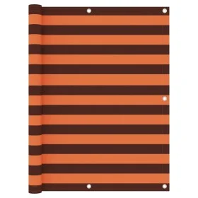 Toldo para balcón tela oxford naranja y marrón 120x500 cm de vidaXL, Sombrillas - Ref: Foro24-134934, Precio: 22,18 €, Descue...