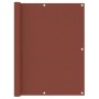 Toldo para balcón de tela oxford terracota 120x300 cm de vidaXL, Sombrillas - Ref: Foro24-134980, Precio: 18,95 €, Descuento: %