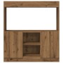 Aparador de madera de ingeniería roble artisian 92x33x100 cm de , Librerías y estanterías - Ref: Foro24-855132, Precio: 73,21...