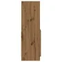 Aparador de madera de ingeniería roble artisian 92x33x100 cm de , Librerías y estanterías - Ref: Foro24-855132, Precio: 72,30...