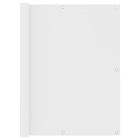 Toldo para balcón tela oxford blanco 120x500 cm de vidaXL, Sombrillas - Ref: Foro24-134898, Precio: 20,51 €, Descuento: %