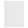 Toldo para balcón tela oxford blanco 120x500 cm de vidaXL, Sombrillas - Ref: Foro24-134898, Precio: 20,51 €, Descuento: %