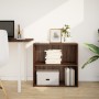 Estantería de madera de ingeniería marrón roble 80x30x77 cm de , Librerías y estanterías - Ref: Foro24-857928, Precio: 40,57 ...