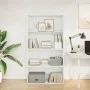 Estantería de madera de ingeniería blanca 80x30x152 cm de , Librerías y estanterías - Ref: Foro24-857940, Precio: 68,67 €, De...