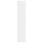 Estantería de madera de ingeniería blanca 80x30x152 cm de , Librerías y estanterías - Ref: Foro24-857940, Precio: 69,54 €, De...