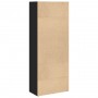 Estantería de madera de ingeniería negra 60x30x152 cm de , Librerías y estanterías - Ref: Foro24-857909, Precio: 71,64 €, Des...